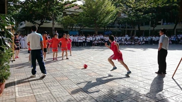 Giải bóng đá nữ trường THPT Trần Nguyên Hãn